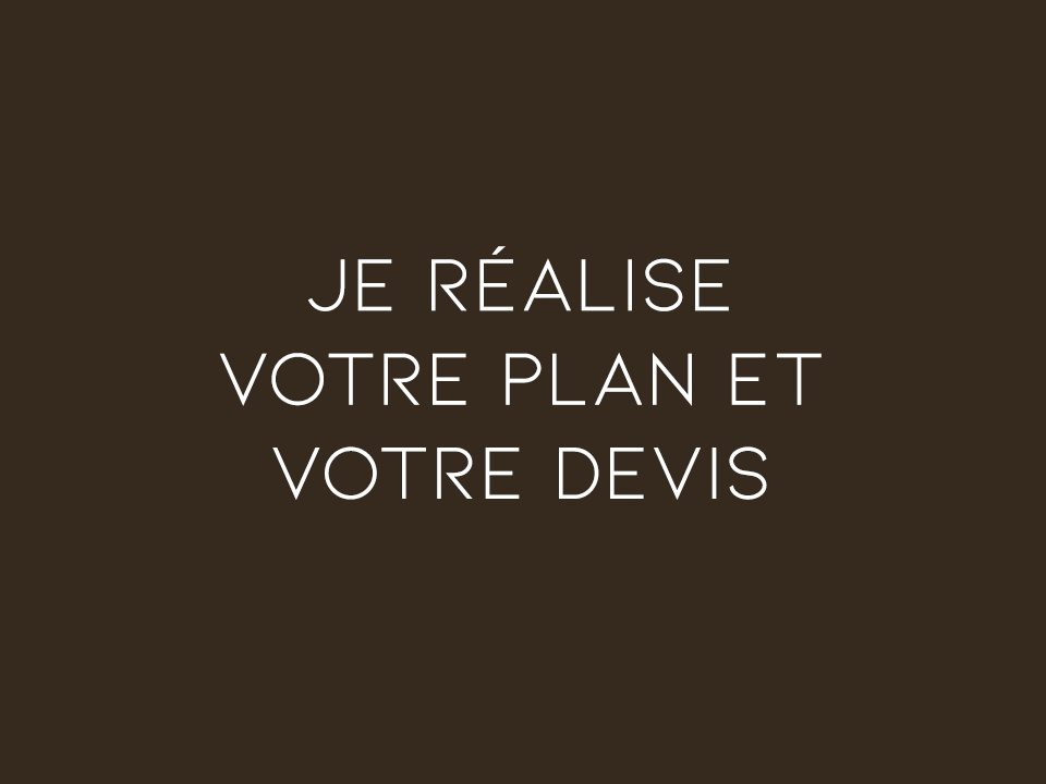 Réalise plans et devis