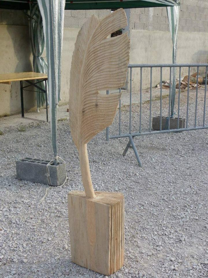 Sculpture sur bois à la tronçonneuse - Débutant - Photo de galerie
